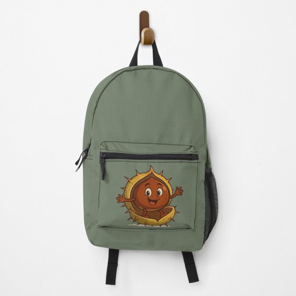 Item preview, A Cheerful Chestnut's Prickly Hello! designed and sold by IraBum.