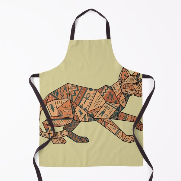 Item preview, Geometric Egyptian cat in motion designed and sold by bsbd-action.