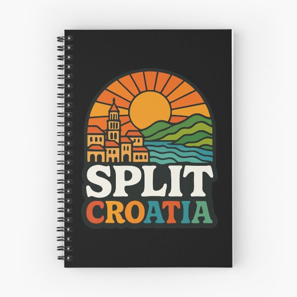 Item preview, Split Croatia Travel Trippy designed and sold by TomFrontierArt.