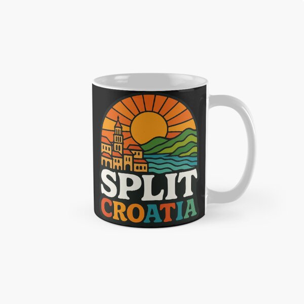 Item preview, Split Croatia Travel Trippy designed and sold by TomFrontierArt.