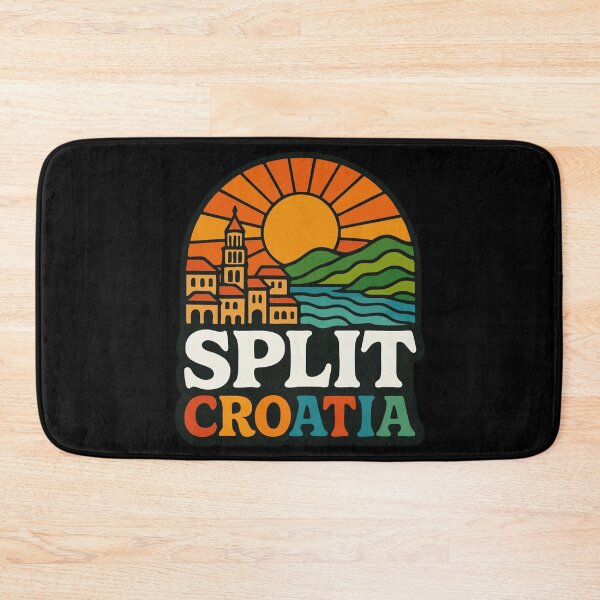 Item preview, Split Croatia Travel Trippy designed and sold by TomFrontierArt.