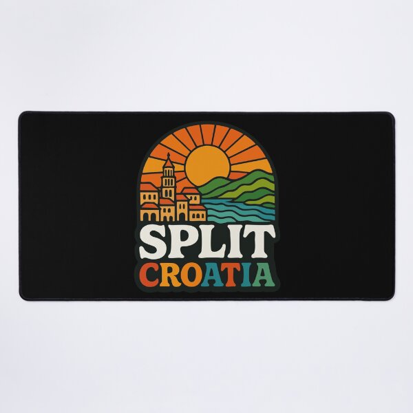 Item preview, Split Croatia Travel Trippy designed and sold by TomFrontierArt.