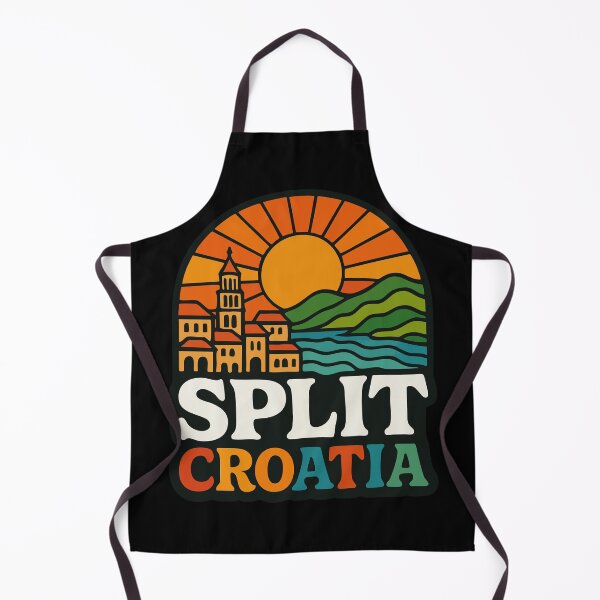 Item preview, Split Croatia Travel Trippy designed and sold by TomFrontierArt.