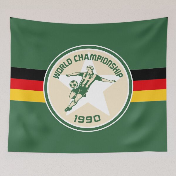 Item preview, Retro 1990 Soccer World Championship  designed and sold by Q Art & Design .