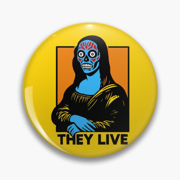 Item preview, Mona Lisa They Live designed and sold by ArtFactoryAI.