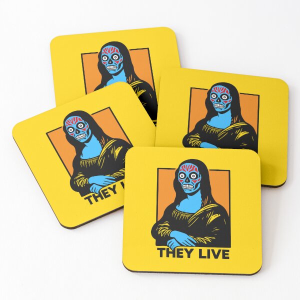 Item preview, Mona Lisa They Live designed and sold by ArtFactoryAI.