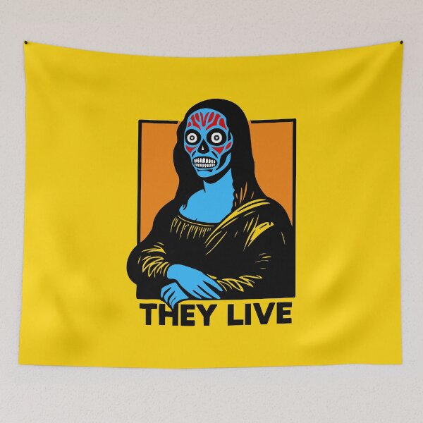 Item preview, Mona Lisa They Live designed and sold by ArtFactoryAI.