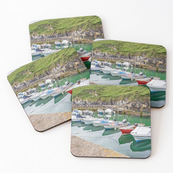 Item preview, Boats in Porth Clais harbour, Wales designed and sold by yackers1.