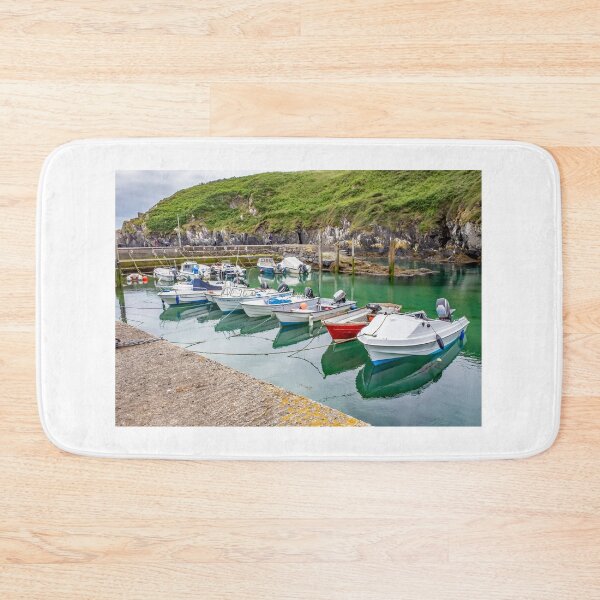 Item preview, Boats in Porth Clais harbour, Wales designed and sold by yackers1.