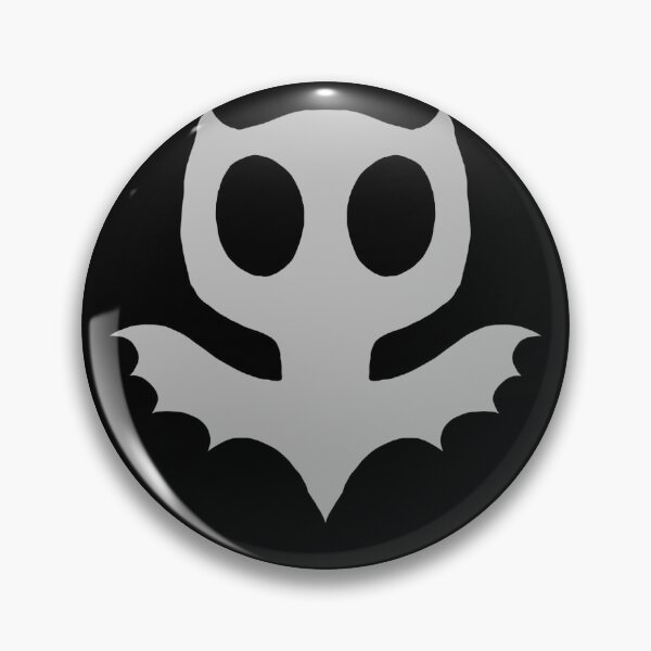 Item preview, Halloween chibi ghost bat pastel goth grey designed and sold by NerdyChibi.