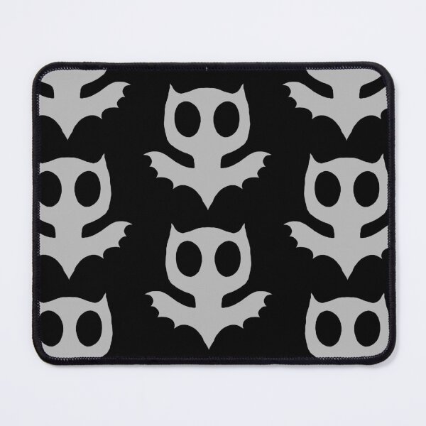 Item preview, Halloween chibi ghost bat pastel goth grey designed and sold by NerdyChibi.