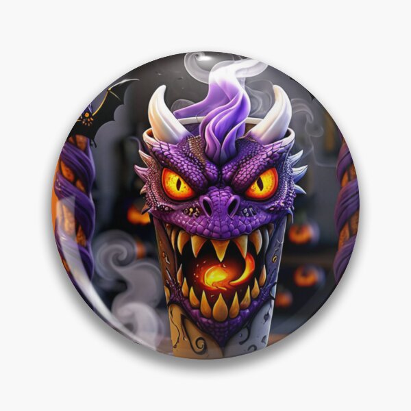 Item preview, Dragon Coffee of Halloween Night designed and sold by CamillaCreation.
