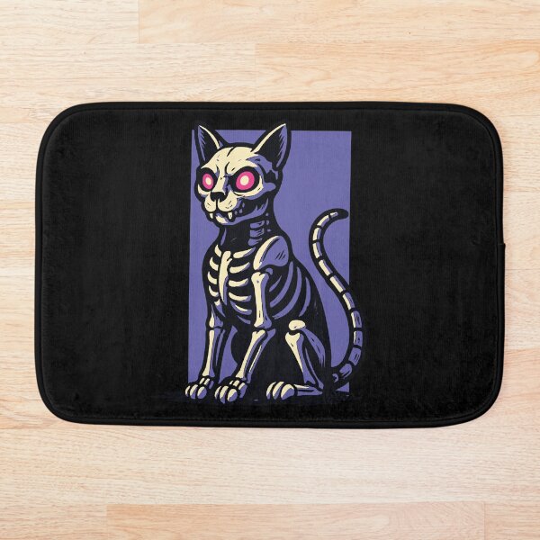 Item preview, Skeleton Cat – Bone to Be Purrfect designed and sold by Dazzlement.