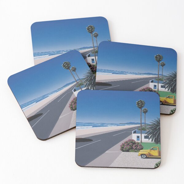 Item preview, Retro Neon Oasis By Hiroshi Nagai designed and sold by Postarpindesign.