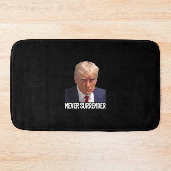 Item preview, Trump Never Surrender Mug Shot Free Trump 		 designed and sold by lovishmoterom.