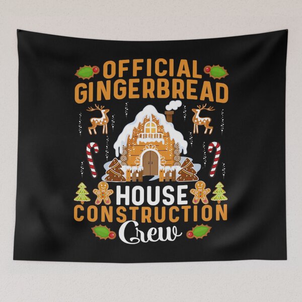Item preview, Official Gingerbread House Construction Crew Ginger Lover 		 designed and sold by guguamoojidr.