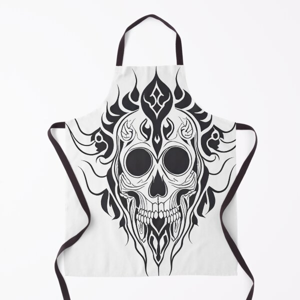 Artikelvorschau, Tribal Skull – Dark Gothic Tattoo Design entworfen und verkauft von Artistica1234.