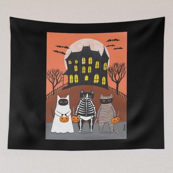 Item preview, You Go First Trick Or Treat Cats  	 designed and sold by sotyxaviaa.