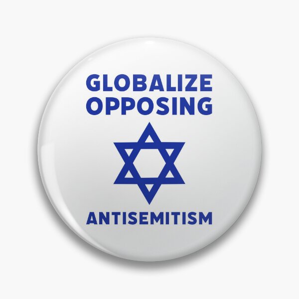 Item preview, Globalize opposing antisemitism  designed and sold by Rachel the Artist .