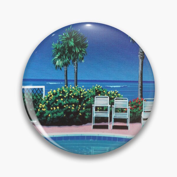 Item preview, Poolside Dreamwave By Hiroshi Nagai designed and sold by Postarpindesign.