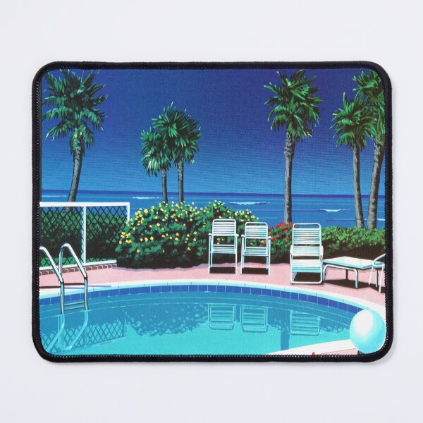 Item preview, Poolside Dreamwave By Hiroshi Nagai designed and sold by Postarpindesign.