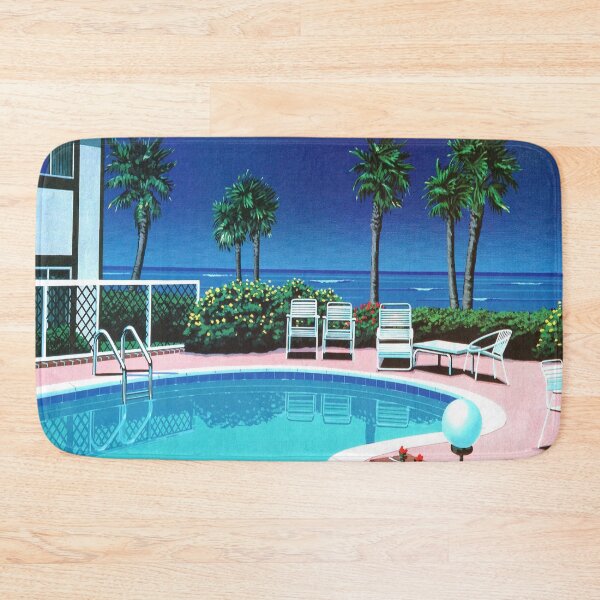 Item preview, Poolside Dreamwave By Hiroshi Nagai designed and sold by Postarpindesign.