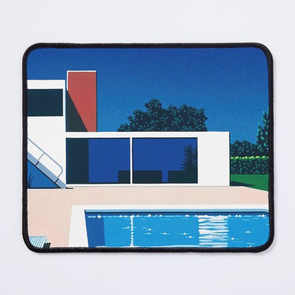 Item preview, Neon Poolside By Hiroshi Nagai designed and sold by Postarpindesign.
