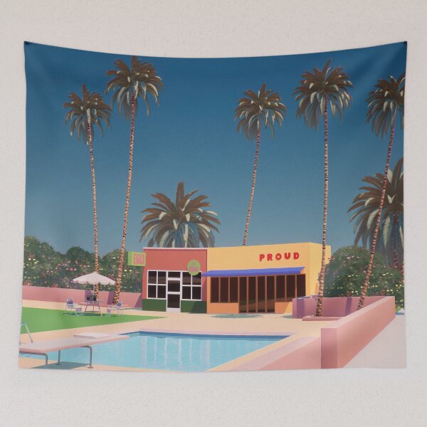 Item preview, Retro Glow Nights By Hiroshi Nagai designed and sold by Postarpindesign.