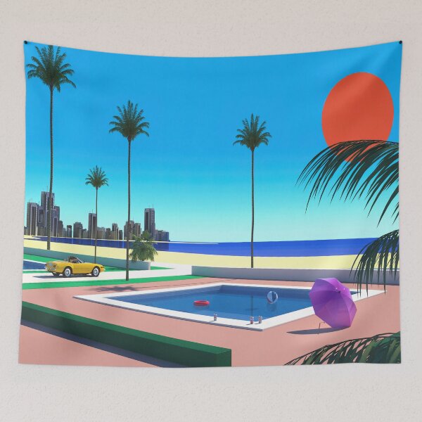 Item preview, Pastel Horizon By Hiroshi Nagai designed and sold by Postarpindesign.