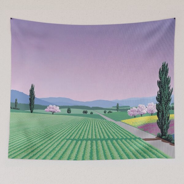 Item preview, Tropical Neon Mirage By Hiroshi Nagai designed and sold by Postarpindesign.