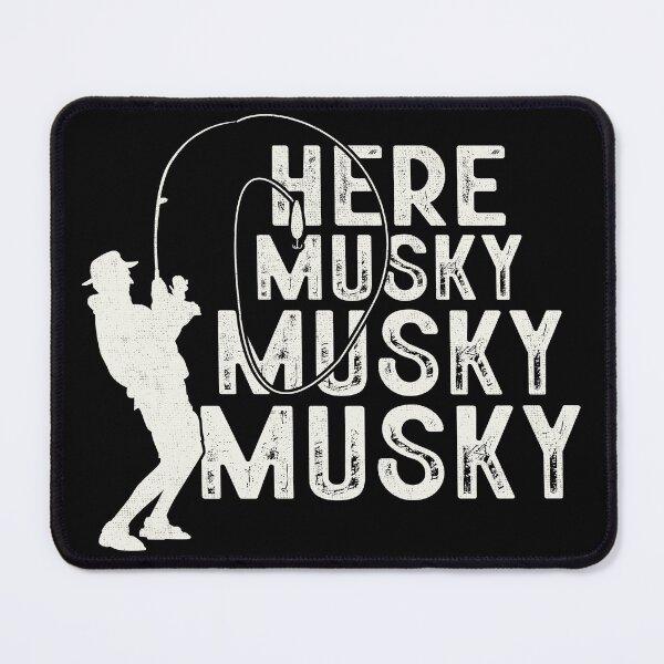 Item preview, Here Musky Musky Musky Gifts for Fisherman designed and sold by mester26.