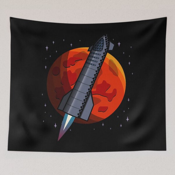 Item preview, Starship Space Rocket X Mars Raptor Launch 	1	 designed and sold by dakwarleyhab.