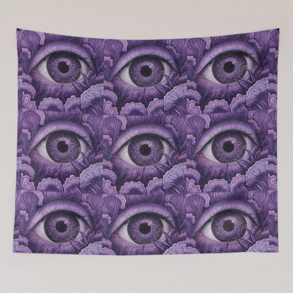 Item preview, Purple mushroom eye designed and sold by Pinkgnomie.