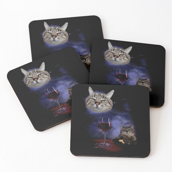Item preview, Wine Cat and Cracker Meme designed and sold by SassCity.