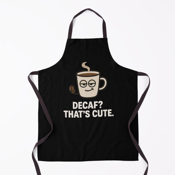Item preview, Funny Coffee Mug | “Decaf? That’s Cute.” designed and sold by Moodzu.