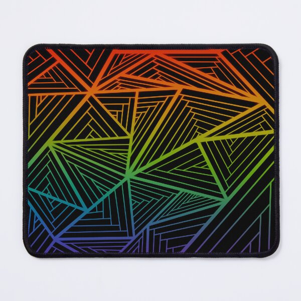 Item preview, Rainbow Triangle Vertices Tangle designed and sold by The Frog Pond Arts.