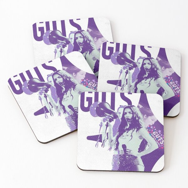 Item preview, Olivia “Spill Ur GUTS” – Purple Pop-Art Poster Aesthetic designed and sold by gringoods.