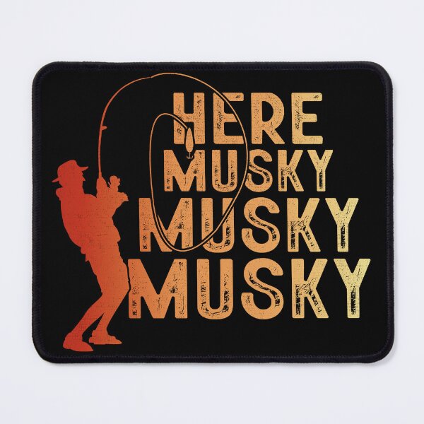 Item preview, Here Musky Musky Musky Fisherman, Fishing Lover designed and sold by mester26.
