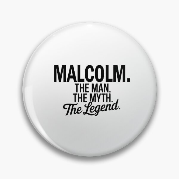 Item preview, Malcolm Nombre Malcolm El Hombre El Mito La leyenda designed and sold by Watsonarts.