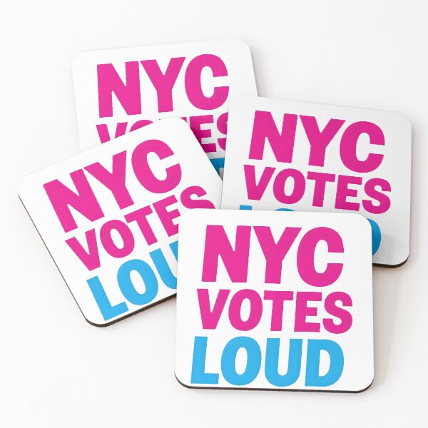 Item preview, NYC Votes Loud – Bold Civic Statement T-Shirt designed and sold by PunchDrop.
