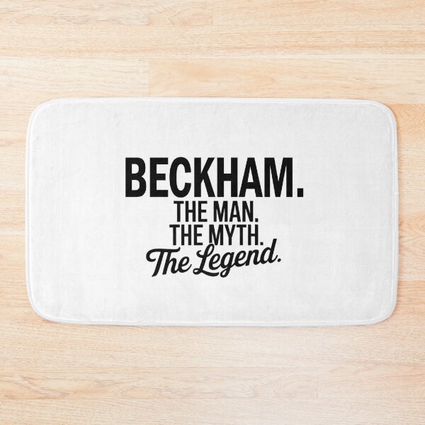 Item preview, Beckham Name Beckham The Man The Myth The legend designed and sold by Watsonarts.