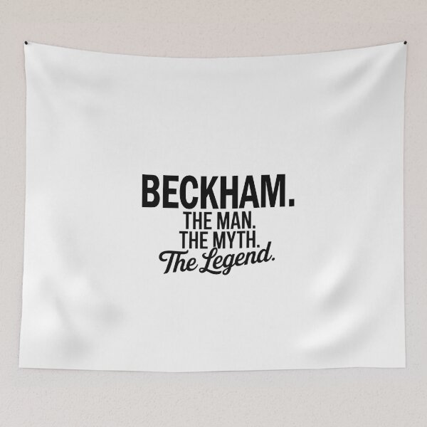 Item preview, Beckham Name Beckham The Man The Myth The legend designed and sold by Watsonarts.