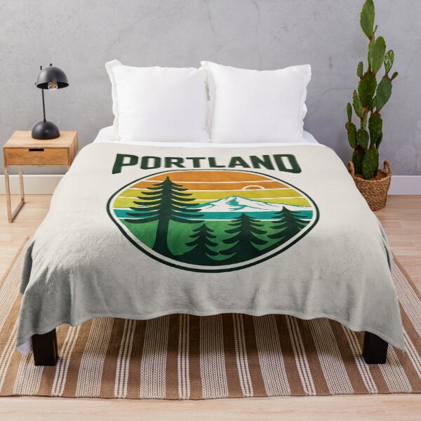 Item preview, City of Portland Minimalist Graphic Design - distressed texture designed and sold by INNERHARMONY2.