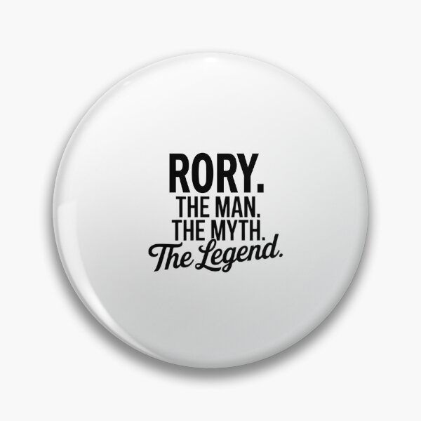 Artikelvorschau, Rory Name Rory Der Mann Der Mythos Die Legende entworfen und verkauft von Watsonarts.