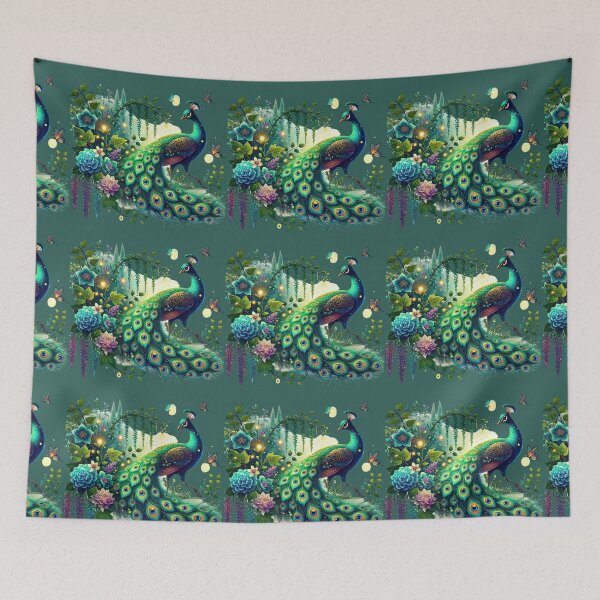 Item preview, Peacock in the Garden  designed and sold by Palmtree94.