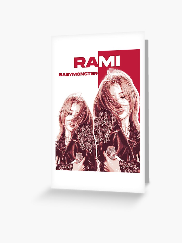 BABYMONSTER ベビモン Rami ラミ直筆サイン入りポストカード RAMI BABYMONSTER