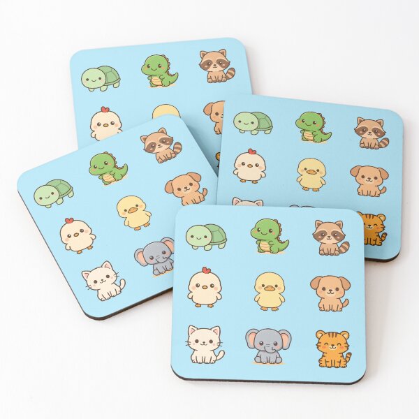 Item preview, Tiny Kawaii Animals designed and sold by buglevel.