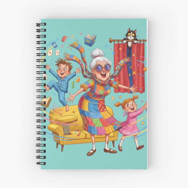 Item preview, Grandma's Wild Ride: Babysitting Edition designed and sold by kornkobart.
