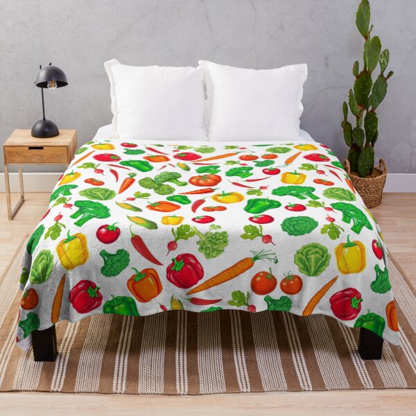 Item preview, Colorful Vegetable Pattern – Healthy Food Design designed and sold by PAPIRO SIGLO XXI.