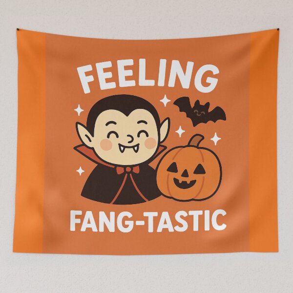 Item preview, Feeling Fang-tastic – Vampire Cheer designed and sold by WheelieGdArt.